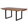 Nixon Reclaimed Wood 140-180cm Extending Dining Table Set & 4 Upholstered Wooden Chairs Nixon Reclaimed Wood 140-180cm Extending Dining Table Set & 4 Upholstered Wooden Chairs