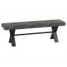 Forge Stone Effect 190 Dining Set Table, Bench and 4 Chairs Forge Stone Effect 190 Dining Set Table, Bench and 4 Chairs