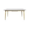 Princeton High Gloss White Large Extending Dining Table & 6 Dining Chairs Princeton High Gloss White Large Extending Dining Table & 6 Dining Chairs