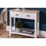 Chester Oak Painted White - 2 Console Table 85cm Wide| F&B All White