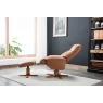 Dublin Swivel Recliner Chair and Stool Dublin Swivel Recliner Chair and Stool