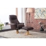 Dublin Swivel Recliner Chair and Stool Dublin Swivel Recliner Chair and Stool