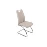 Zen Dining Chair in Champagne PU Finish