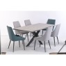 Raven Extending Dining Set (6 Chairs) Raven Extending Dining Set (6 Chairs)