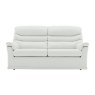 G Plan Malvern Leather 3 Seater 2 Cushion Sofa