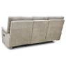 Monet 3 Seater Manual Recliner Sofa in Mink Fabric - STOCK Monet 3 Seater Manual Recliner Sofa in Mink Fabric - STOCK