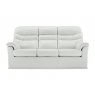 G Plan Malvern Leather 3 Seater 3 Cushion Sofa