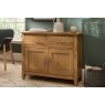Chester Oak Small 2 Door 2 Drawer Sideboard 95cm Wide Chester Oak Small 2 Door 2 Drawer Sideboard 95cm Wide