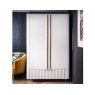Lily Painted Mahogany Double Wardrobe Lily Painted Mahogany Double Wardrobe
