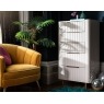 Lily Painted Mahogany 5 Drawer Tall Chest of Drawers Lily Painted Mahogany 5 Drawer Tall Chest of Drawers
