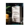 Lily Painted Mahogany 5 Drawer Tall Chest of Drawers Lily Painted Mahogany 5 Drawer Tall Chest of Drawers