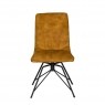 Lola Swivel Velvet Gold Yellow Dining Chair (Pair) Lola Swivel Velvet Gold Yellow Dining Chair (Pair)