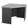 Forge Corner Desk Stone Effect Forge Corner Desk Stone Effect