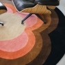 Orla Kiely Round Sunflower Pink Rug Orla Kiely Round Sunflower Pink Rug