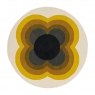 Orla Kiely Round Sunflower Yellow Rug Orla Kiely Round Sunflower Yellow Rug
