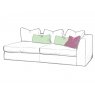 Bossanova | Harrington Right Hand Facing 1 Arm Large Sofa Unit
