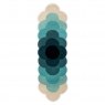 Orla Kiely OR Flower Teal Rug Orla Kiely OR Flower Teal Rug
