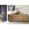 Hudson Solid Oak 4 Door Sideboard Hudson Solid Oak 4 Door Sideboard