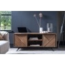 Hudson Solid Oak TV Unit