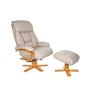 GFA Nice Leather Swivel Chair & Stool GFA Nice Leather Swivel Chair & Stool