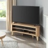 San Francisco Curved TV Stand - Oak San Francisco Curved TV Stand - Oak