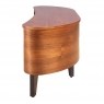 San Francisco Curved TV Stand - Walnut San Francisco Curved TV Stand - Walnut