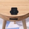 San Francisco Smart Lamp Table - Oak San Francisco Smart Lamp Table - Oak