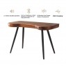 San Francisco Smart Desk - Walnut/WoodenTop San Francisco Smart Desk - Walnut/WoodenTop