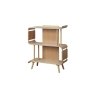 Vienna Short Bookcase - Oak