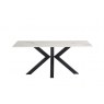 Cleveland Sintered Stone X-Frame 1.8m Dining Table with Kass Gold Top Cleveland Sintered Stone X-Frame 1.8m Dining Table with Kass Gold Top