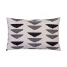 Scatter Cushion in Zara Black Scatter Cushion in Zara Black