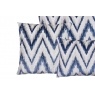 Scatter Cushion in Kilvington Chevron Navy Scatter Cushion in Kilvington Chevron Navy