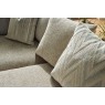 Scatter Cushion in Kilvington Chevron Stone Scatter Cushion in Kilvington Chevron Stone