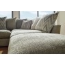 Scatter Cushion in Kilvington Chevron Stone Scatter Cushion in Kilvington Chevron Stone