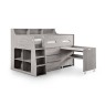 Juno Childrens Midsleeper Bunk Bed with Glow in the Dark Steps Juno Childrens Midsleeper Bunk Bed with Glow in the Dark Steps