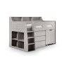 Juno Childrens Midsleeper Bunk Bed with Glow in the Dark Steps Juno Childrens Midsleeper Bunk Bed with Glow in the Dark Steps