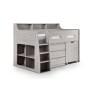 Juno Childrens Midsleeper Bunk Bed with Glow in the Dark Steps Juno Childrens Midsleeper Bunk Bed with Glow in the Dark Steps