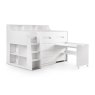 Juno Childrens Midsleeper Bunk Bed with Glow in the Dark Steps Juno Childrens Midsleeper Bunk Bed with Glow in the Dark Steps