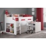 Juno Childrens Midsleeper Bunk Bed with Glow in the Dark Steps Juno Childrens Midsleeper Bunk Bed with Glow in the Dark Steps