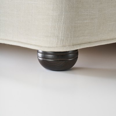 Wooden Bun Foot - Ebony Finish (Set Of 12)