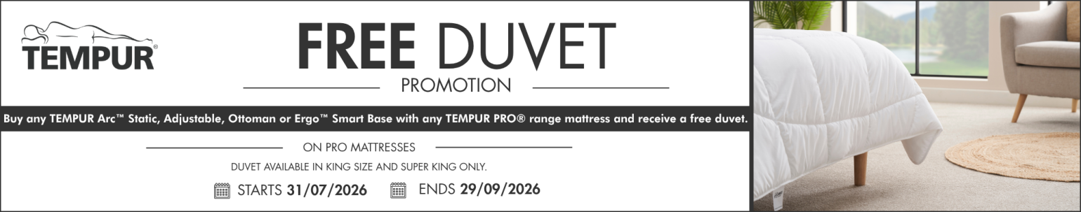 TEMPUR DUVET OFFER
